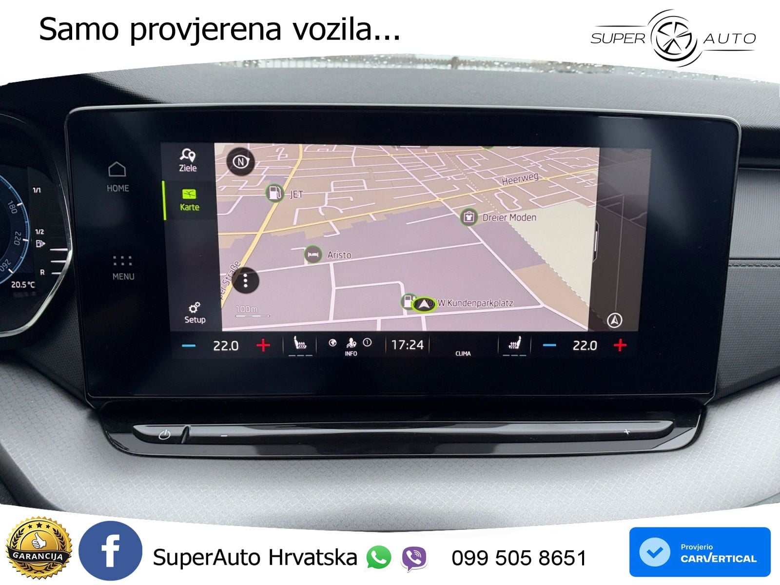 Škoda Octavia Combi 2.0 TDI (150 KS) DSG LED+GR SJED+ACC