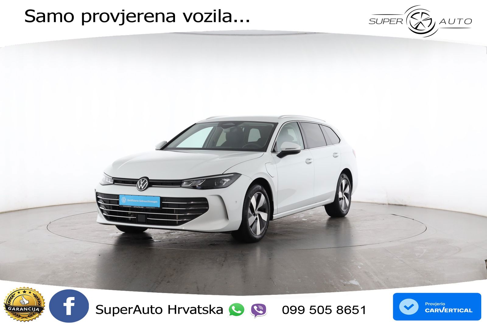 Volkswagen Passat Variant 1.5 TSI (204 KS) eHybrid DSG Business LED+GR SJED+ACC