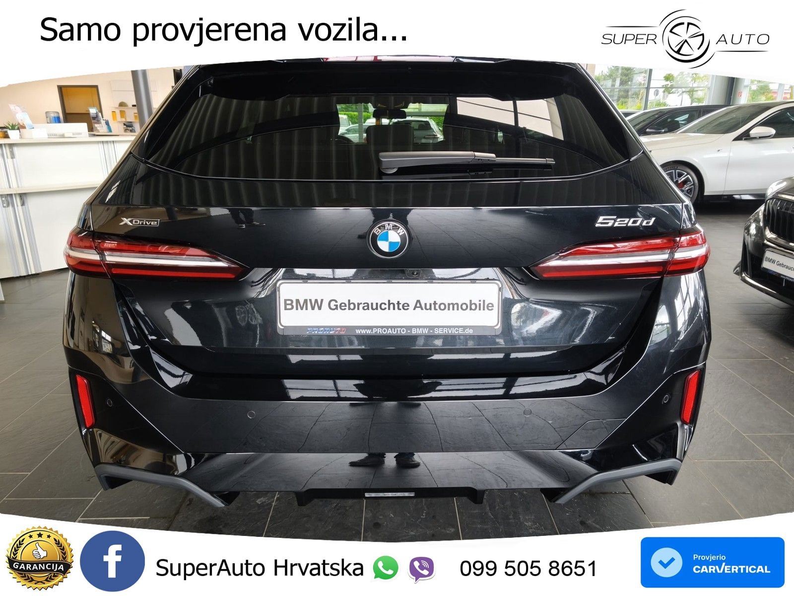 BMW 520d Touring (197 KS) xDrive Steptronic M Sport LED+GR SJED+ACC