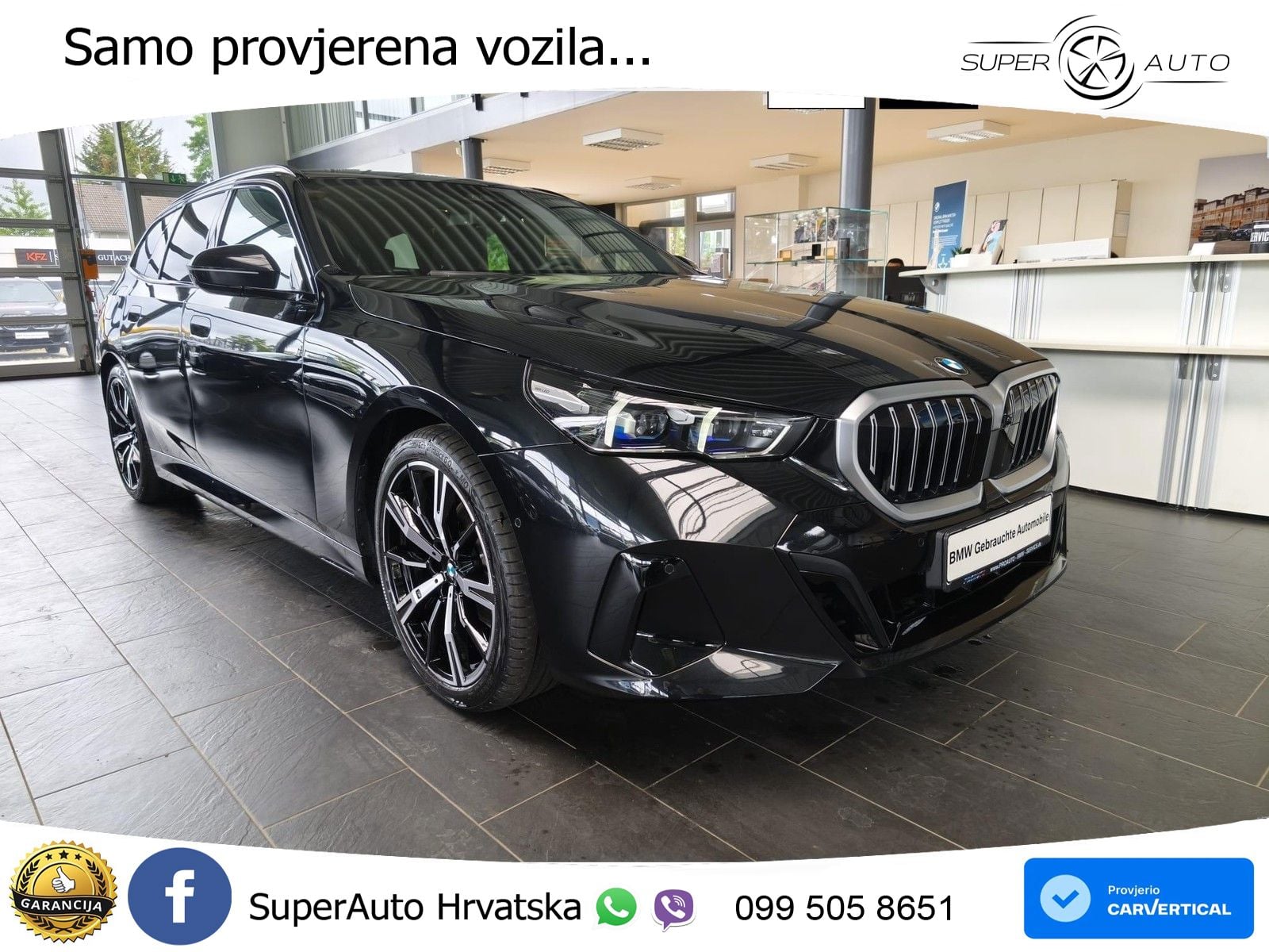 BMW 520d Touring (197 KS) xDrive Steptronic M Sport LED+GR SJED+ACC