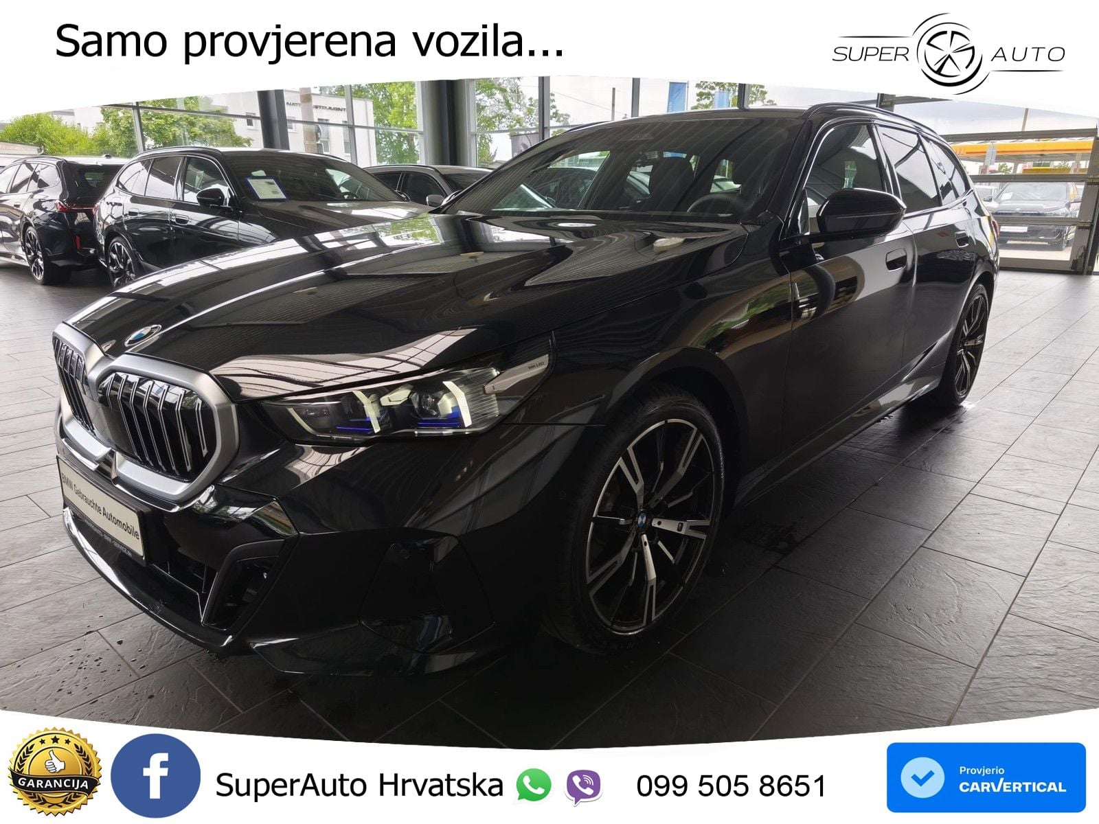 BMW 520d Touring (197 KS) xDrive Steptronic M Sport LED+GR SJED+ACC