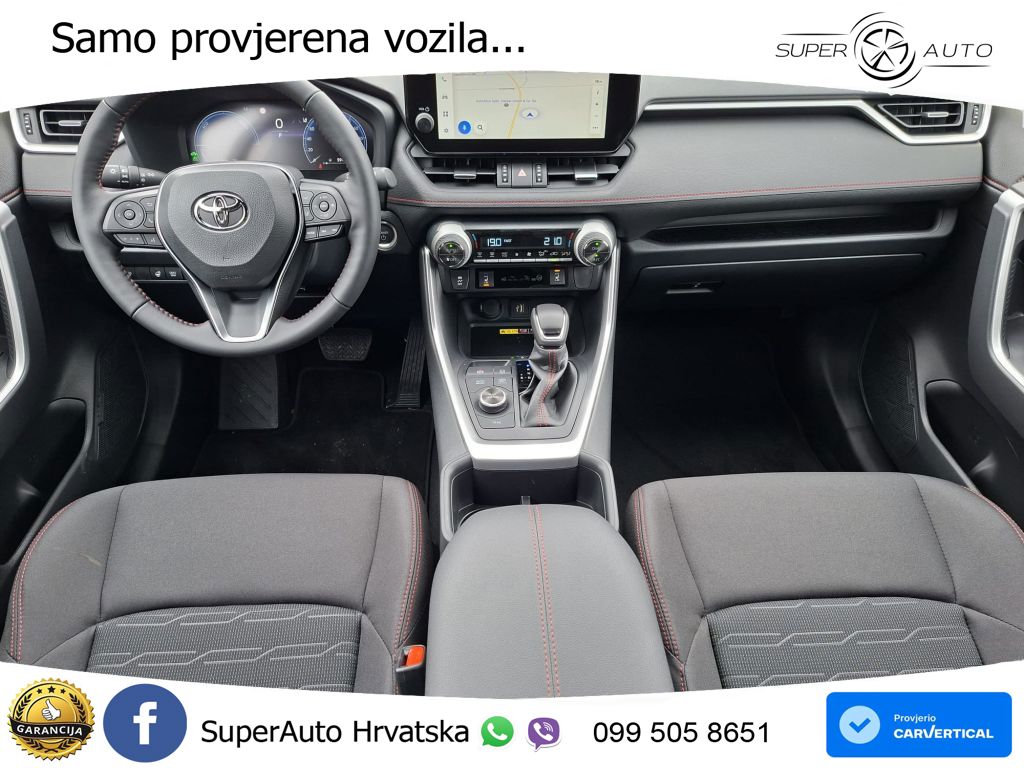 Toyota RAV4 2.5 (306 KS) Hybrid AWD-i eCVT LED+GR SJED+ACC