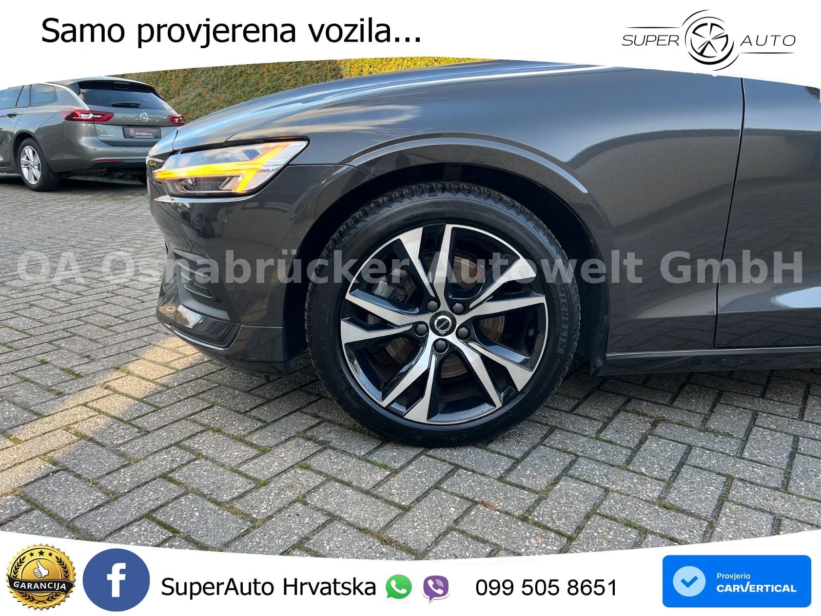 Volvo V60 2.0 B4 Benzin DCT LED+GR SJED+ACC
