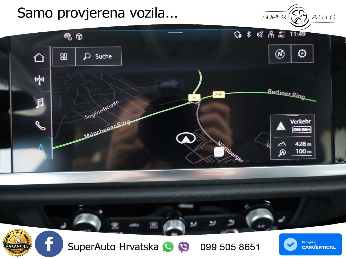 Audi Q3 45 TFSI (245 KS) quattro S tronic S line LED+GR SJED+ACC