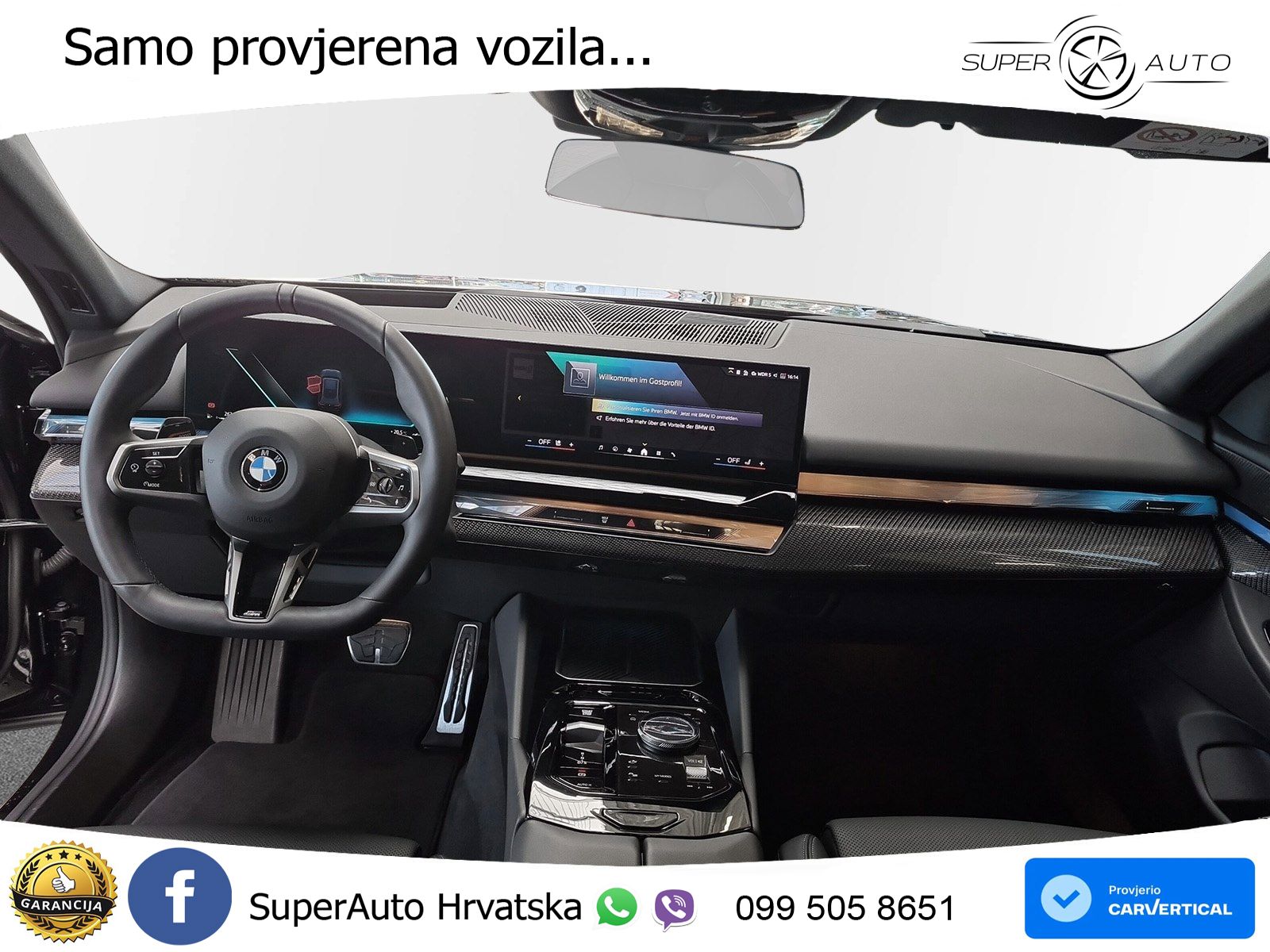 BMW 520i Touring (208 KS) Steptronic M Sport LED+GR SJED+ACC