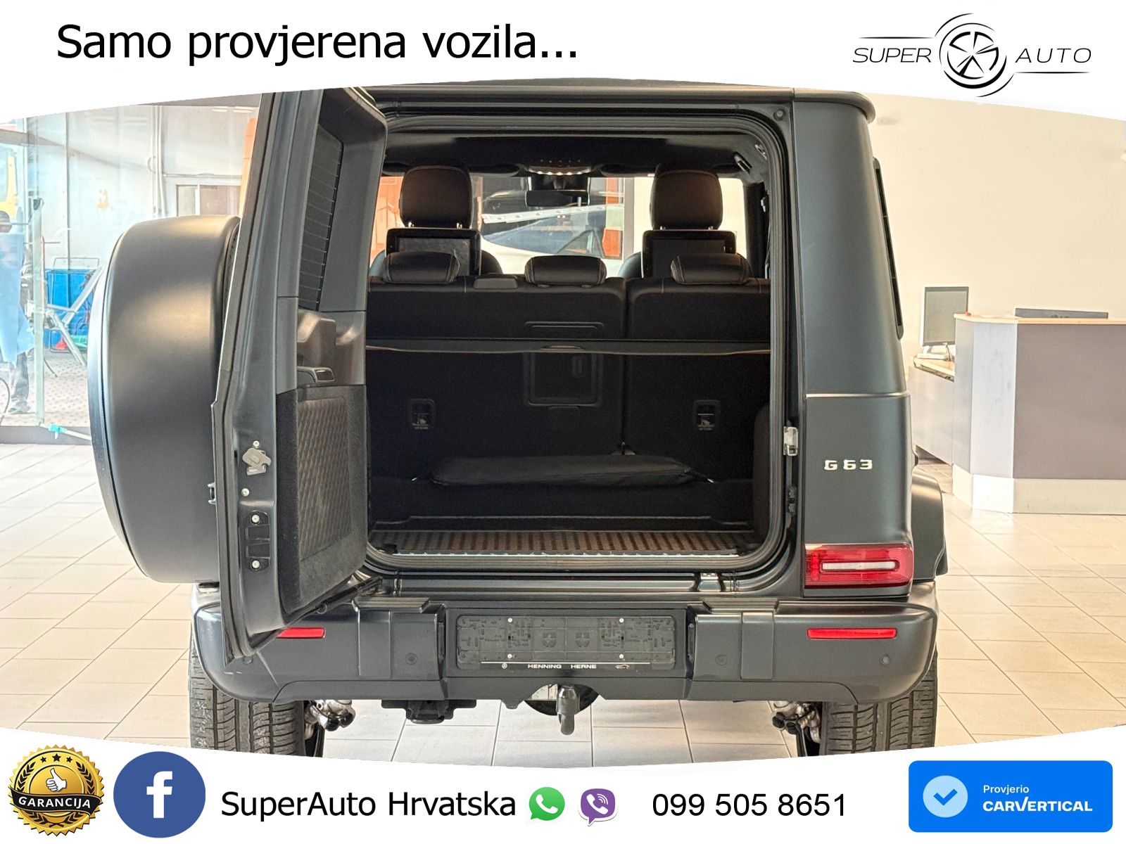 Mercedes AMG G 63 Long V8 (585 KS) 4MATIC 9G-TRONIC AMG SPEEDSHIFT TCT Superior LED+GR SJED+ACC