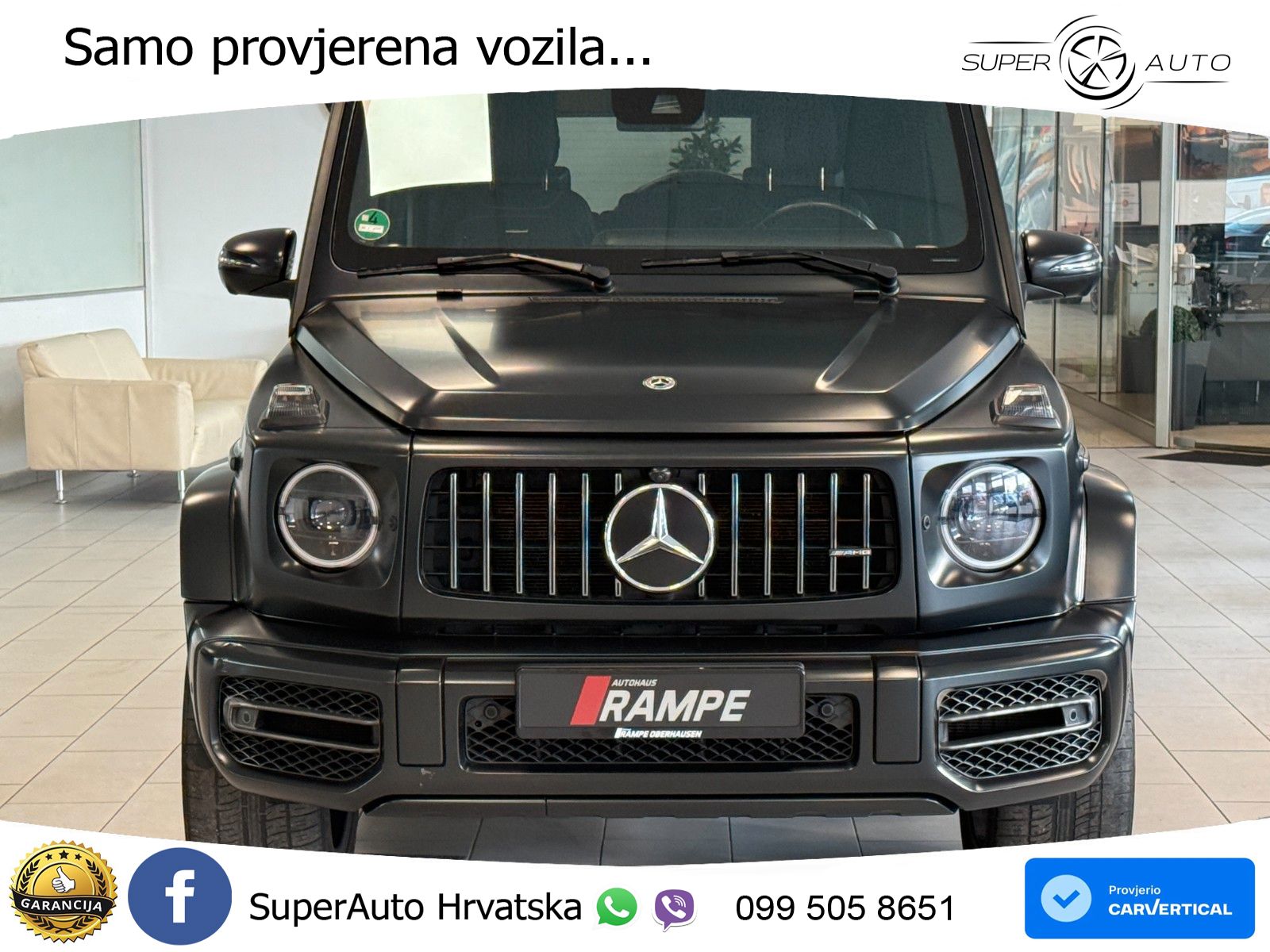 Mercedes AMG G 63 Long V8 (585 KS) 4MATIC 9G-TRONIC AMG SPEEDSHIFT TCT Superior LED+GR SJED+ACC