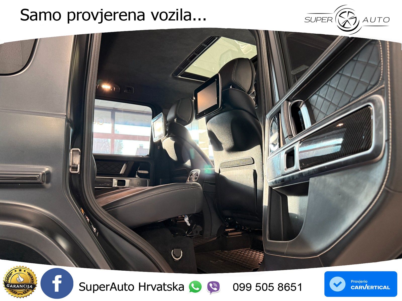 Mercedes AMG G 63 Long V8 (585 KS) 4MATIC 9G-TRONIC AMG SPEEDSHIFT TCT Superior LED+GR SJED+ACC