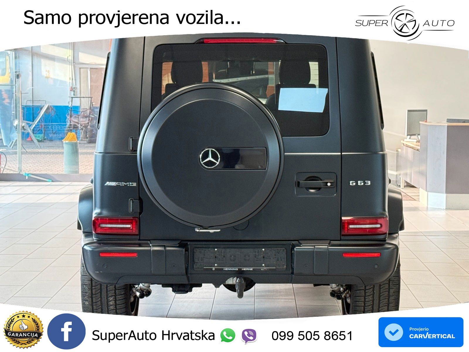Mercedes AMG G 63 Long V8 (585 KS) 4MATIC 9G-TRONIC AMG SPEEDSHIFT TCT Superior LED+GR SJED+ACC