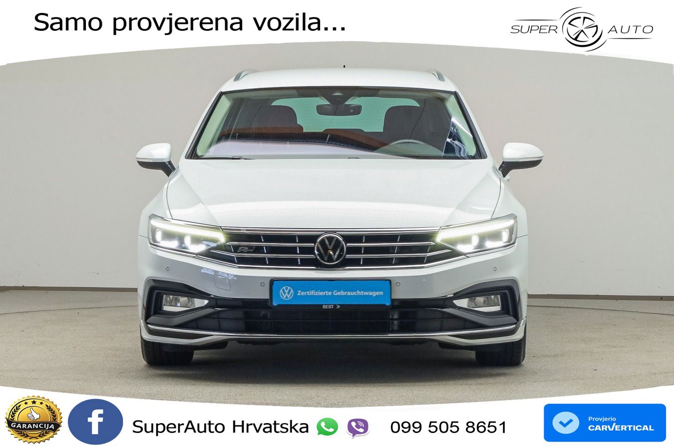 Volkswagen Passat Variant 2.0 TSI (190 KS) DSG R-Line LED+GR SJED+ACC