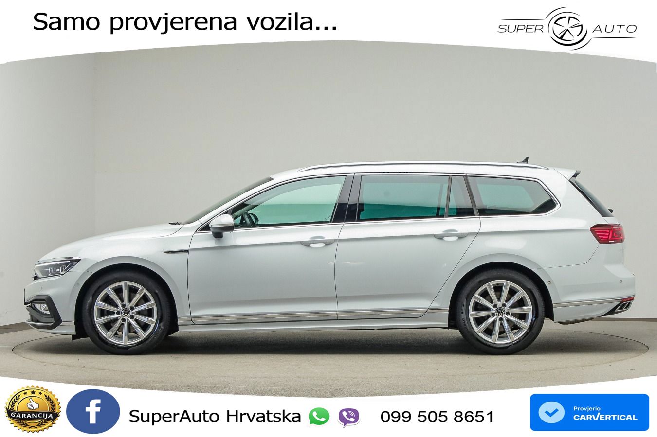 Volkswagen Passat Variant 2.0 TSI (190 KS) DSG R-Line LED+GR SJED+ACC