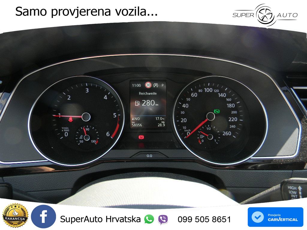 Volkswagen Passat Variant 2.0 TDI (150 KS) DSG Business LED+GR SJED+ACC