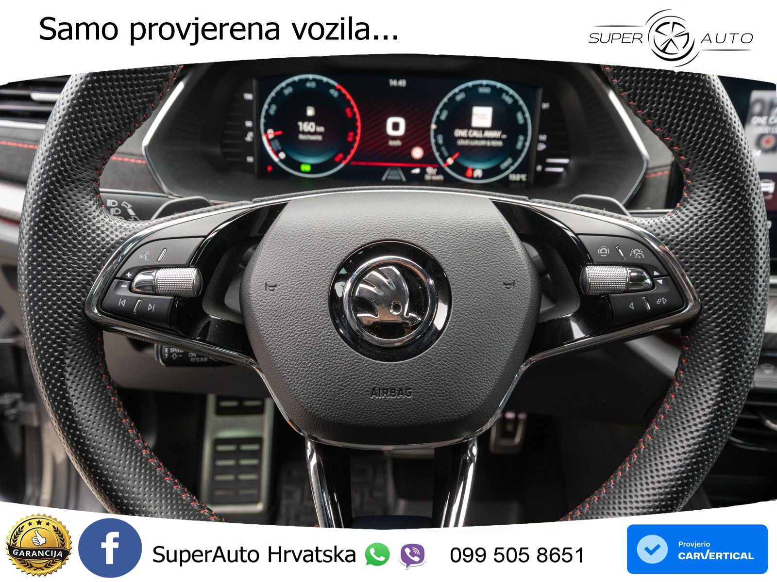 Škoda Octavia Combi RS 2.0 TDI (200 KS) 4x4 DSG LED+GR SJED+ACC
