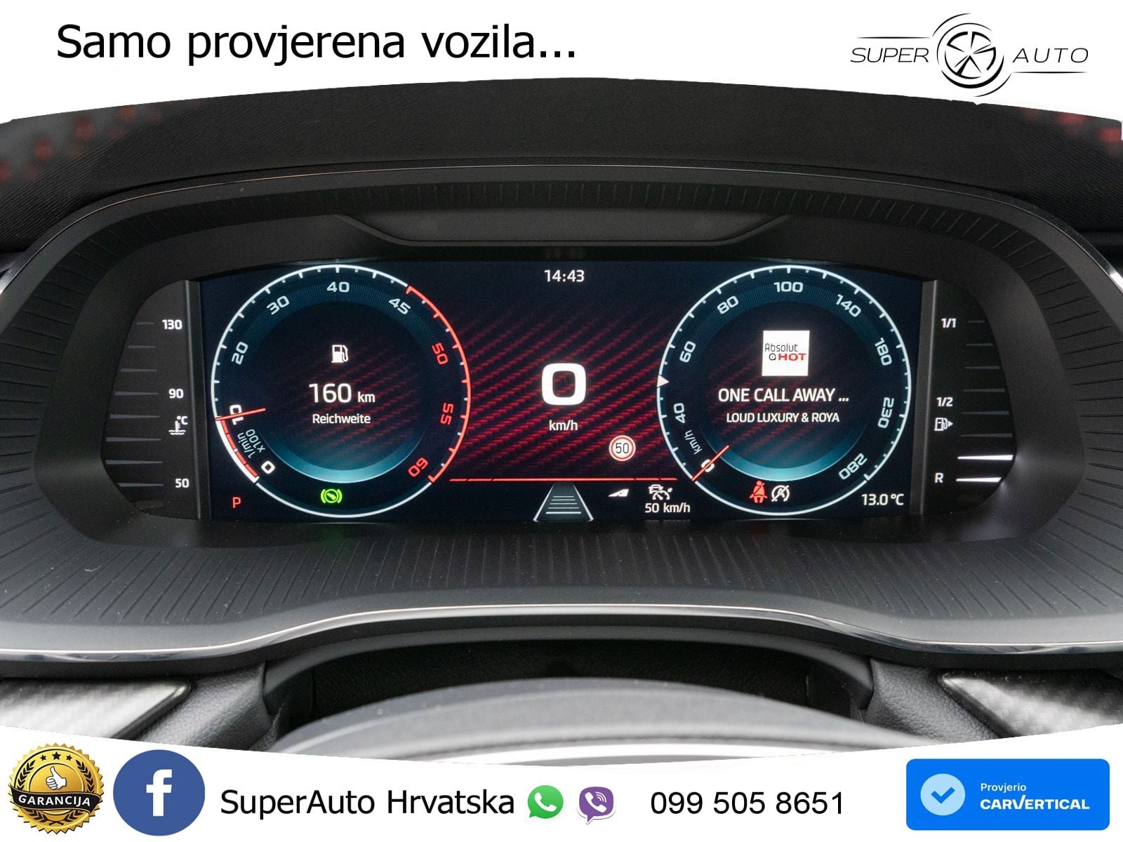 Škoda Octavia Combi RS 2.0 TDI (200 KS) 4x4 DSG LED+GR SJED+ACC