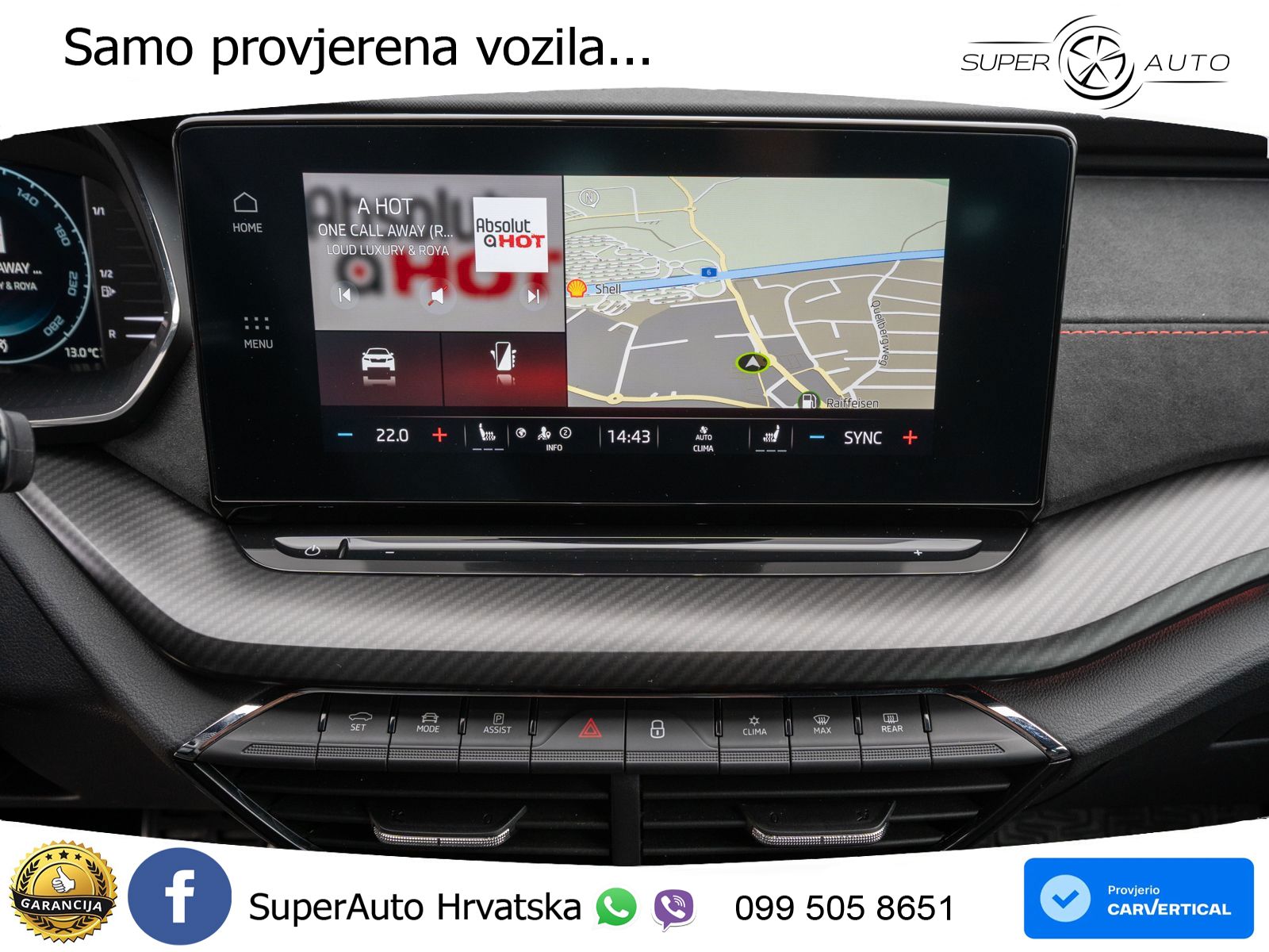 Škoda Octavia Combi RS 2.0 TDI (200 KS) 4x4 DSG LED+GR SJED+ACC