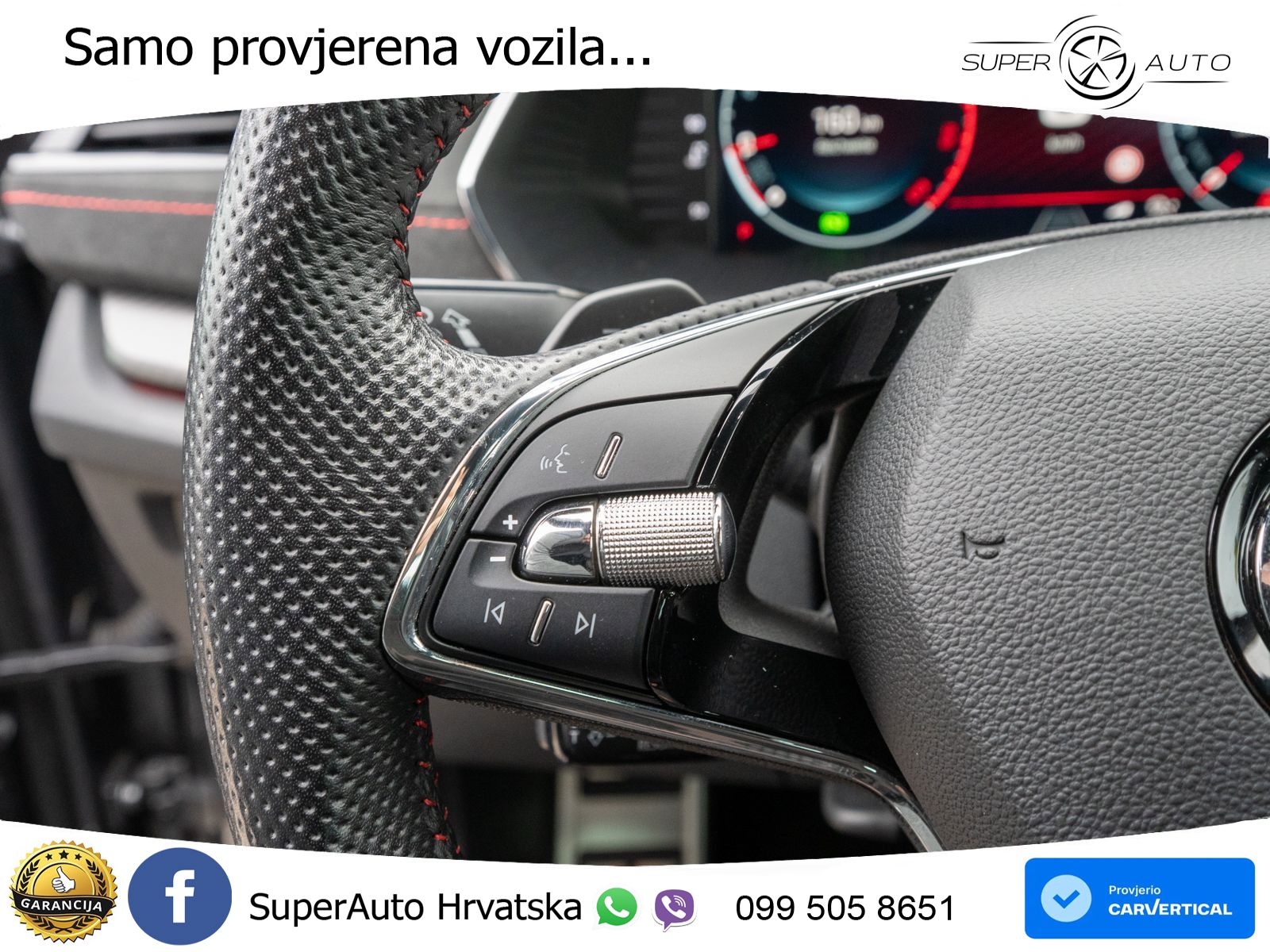 Škoda Octavia Combi RS 2.0 TDI (200 KS) 4x4 DSG LED+GR SJED+ACC