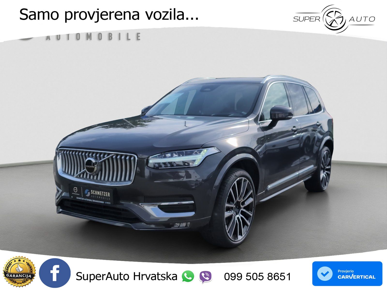 Volvo XC90 2.0 B5 Diesel AWD Automatic LED+GR SJED+ACC