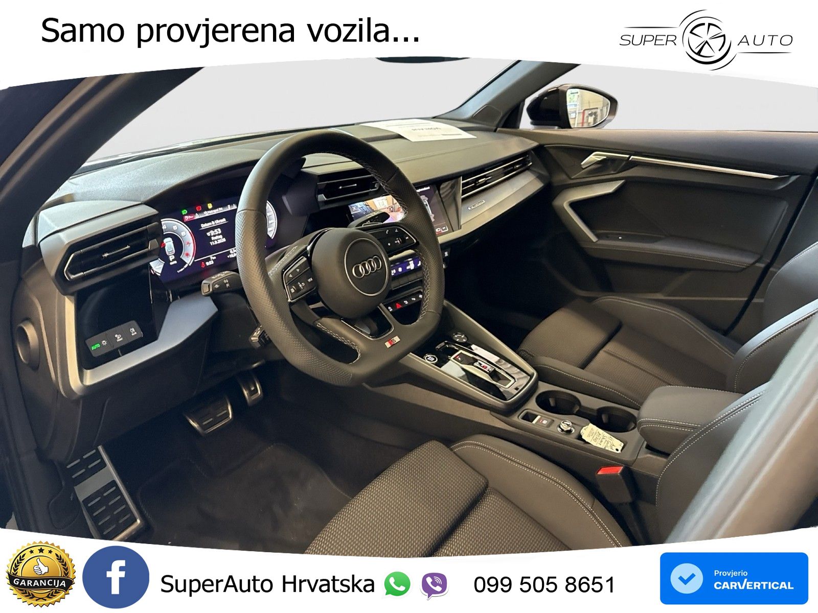 Audi A3 40 TFSI (204 KS) quattro S tronic S line LED+GR SJED+ACC