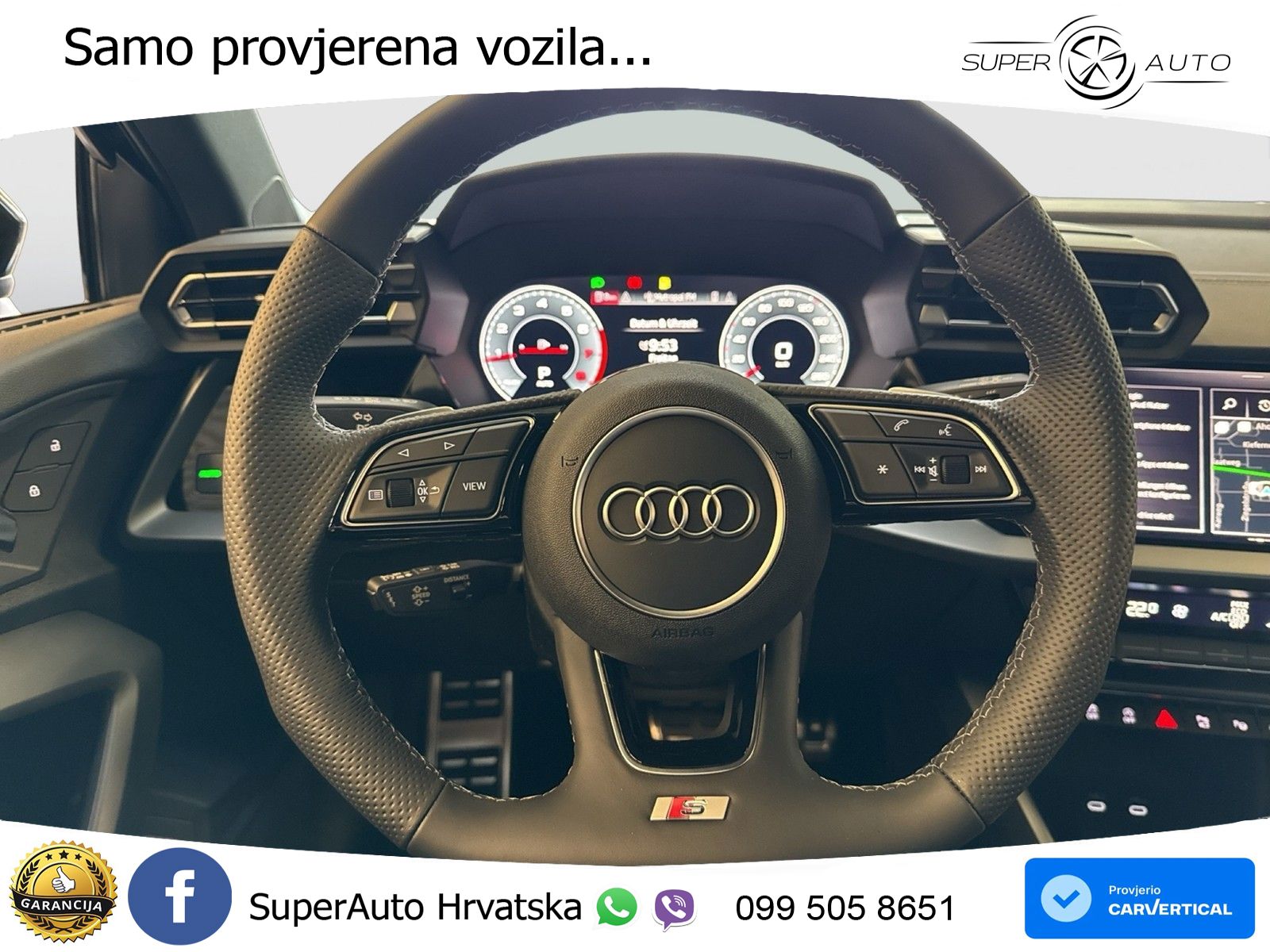 Audi A3 40 TFSI (204 KS) quattro S tronic S line LED+GR SJED+ACC