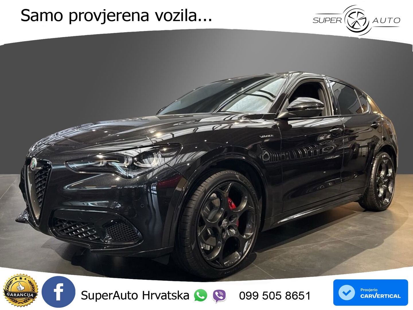 Alfa Romeo Stelvio 2.0 Turbo (280 KS) Q4 Automatic LED+GR SJED+ACC