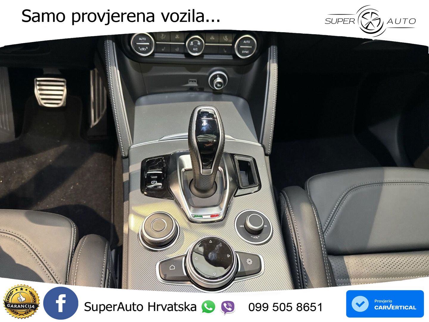 Alfa Romeo Stelvio 2.0 Turbo (280 KS) Q4 Automatic LED+GR SJED+ACC