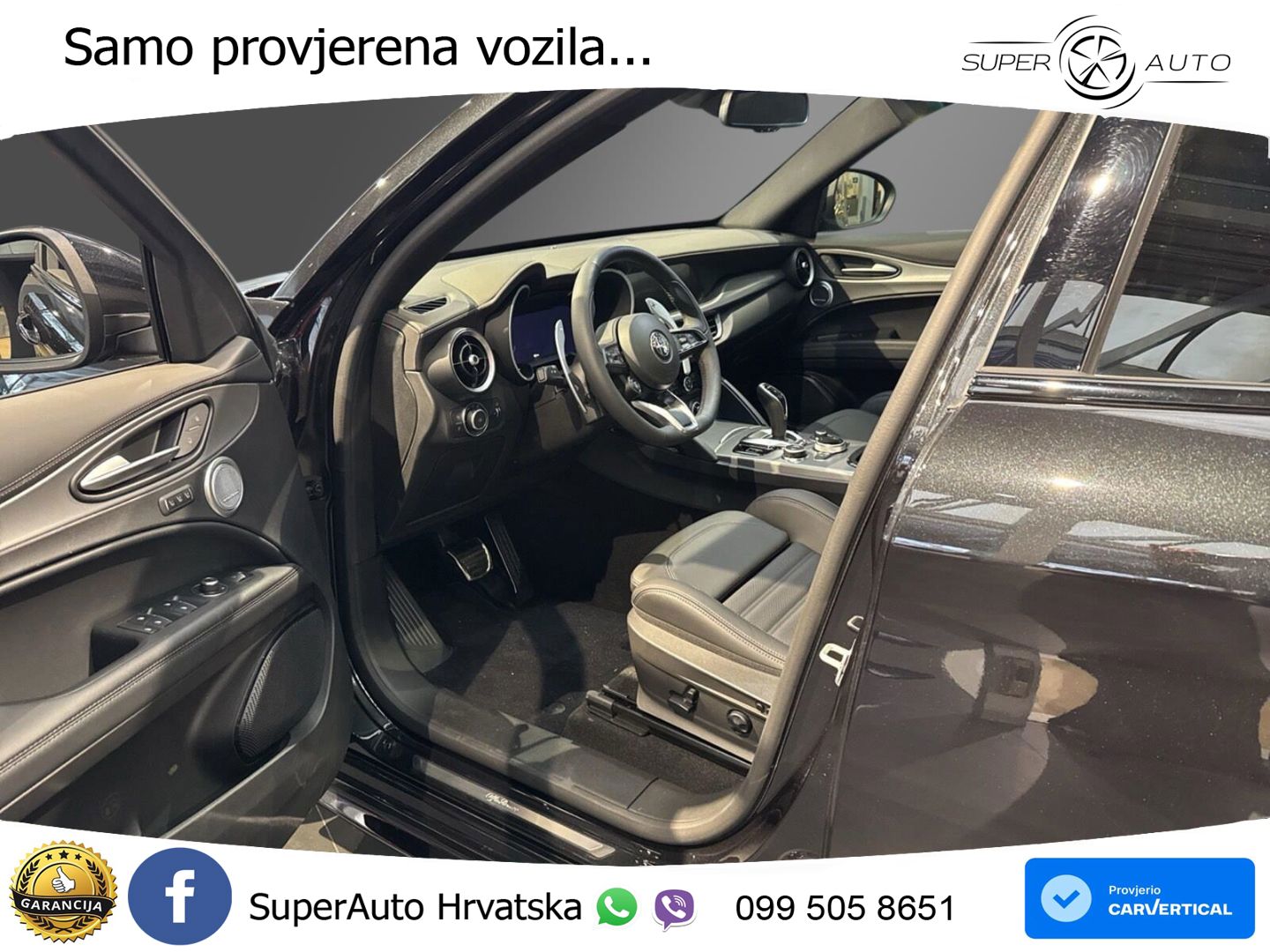 Alfa Romeo Stelvio 2.0 Turbo (280 KS) Q4 Automatic LED+GR SJED+ACC