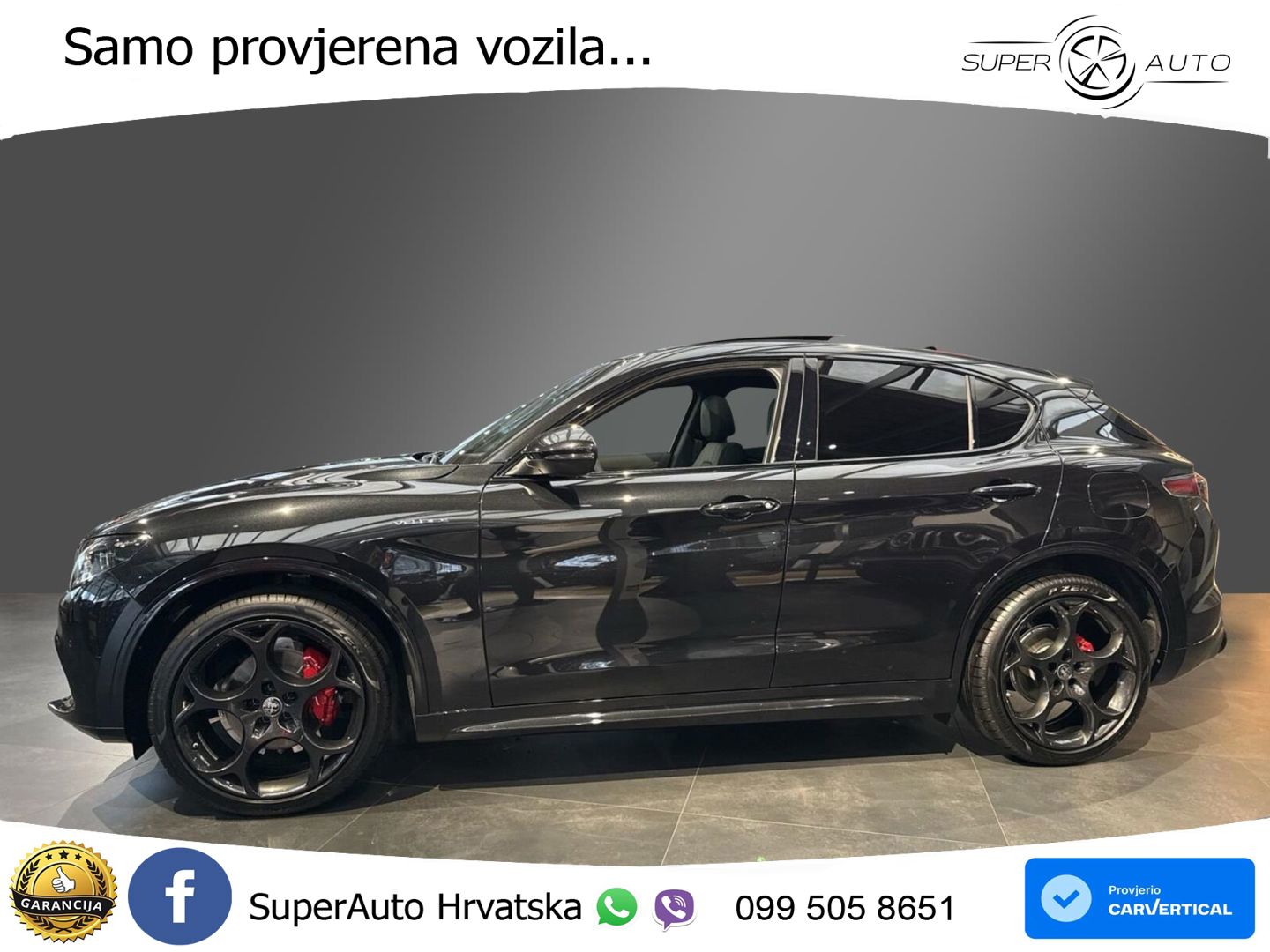 Alfa Romeo Stelvio 2.0 Turbo (280 KS) Q4 Automatic LED+GR SJED+ACC