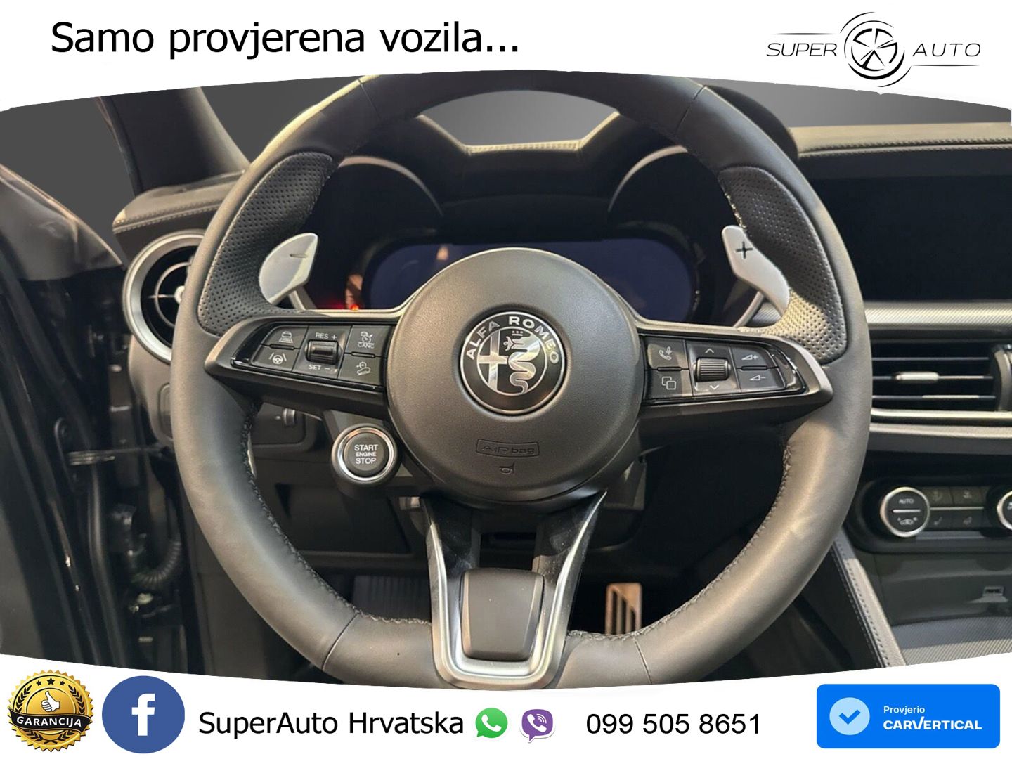 Alfa Romeo Stelvio 2.0 Turbo (280 KS) Q4 Automatic LED+GR SJED+ACC