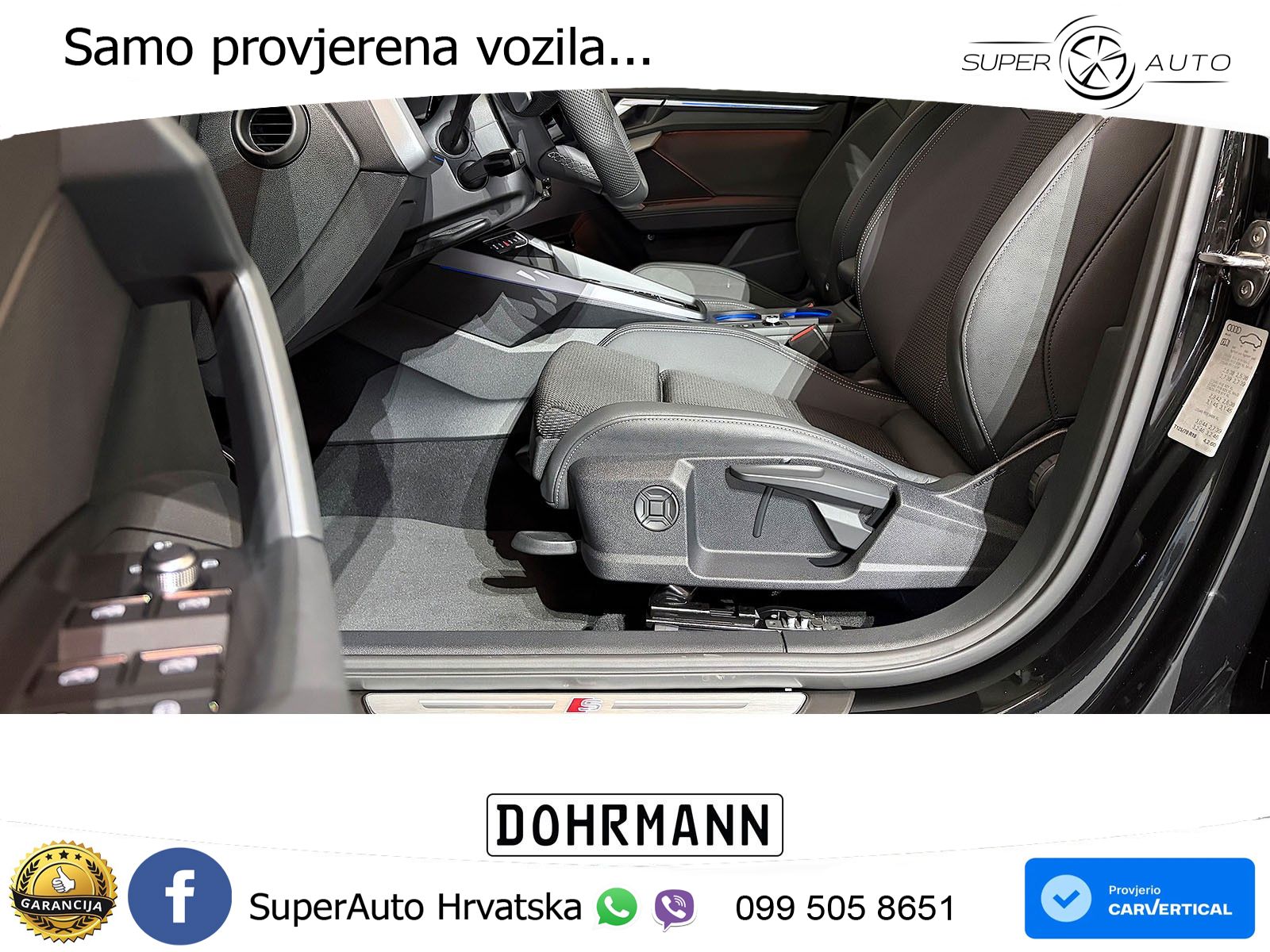 Audi A3 Sportback 40 TFSI (204 KS) quattro S tronic S line MATRIX+GR SJED+KAM