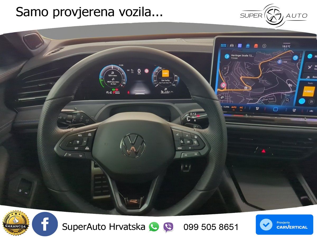 Volkswagen Passat Variant 1.5 TSI (272 KS) eHybrid DSG R-Line LED+GR SJED+ACC
