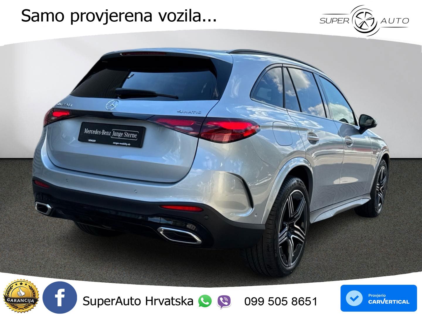 Mercedes GLC 220d (197 KS) 4MATIC 9G-TRONIC AMG LED+GR SJED+ACC