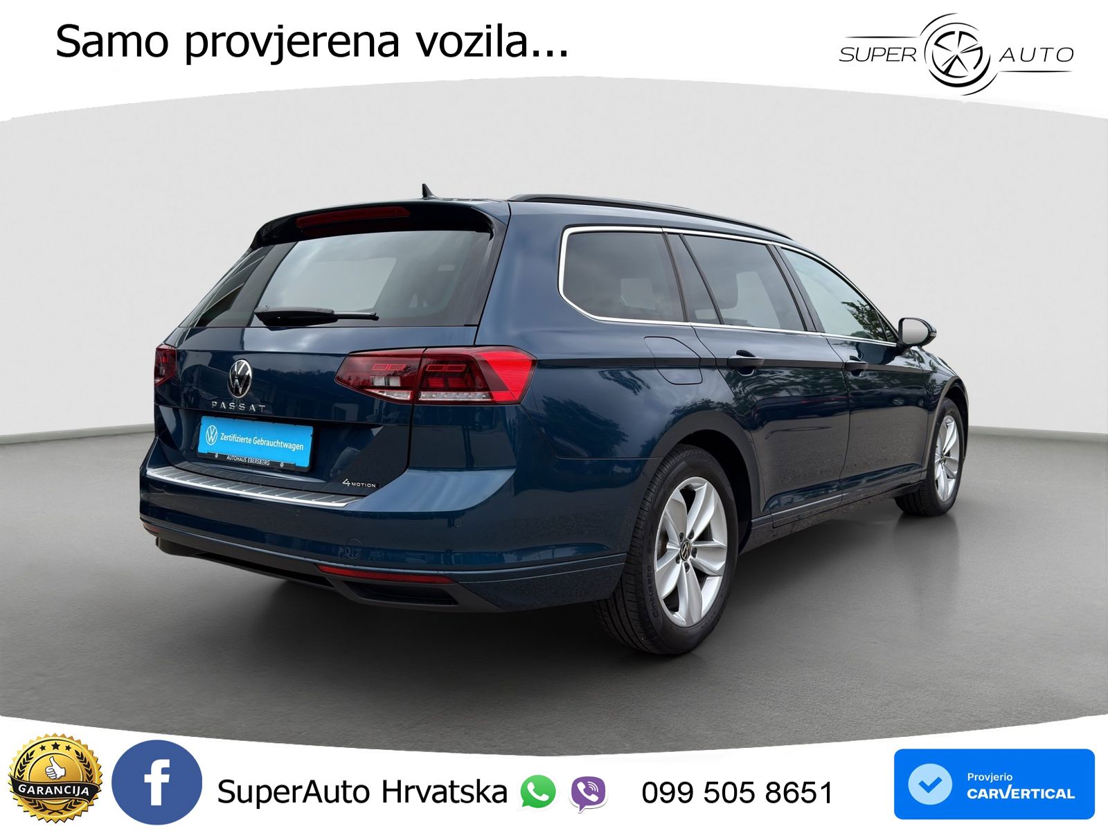 Volkswagen Passat Variant 2.0 TDI (200 KS) 4MOTION DSG LED+GR SJED+ACC