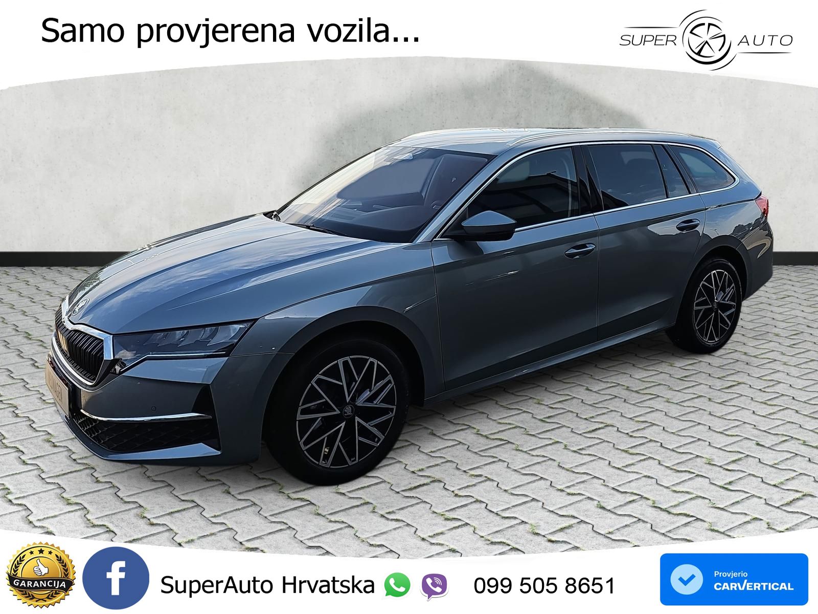 Škoda Octavia Combi 2.0 TDI (150 KS) DSG Selection LED+GR SJED+ACC