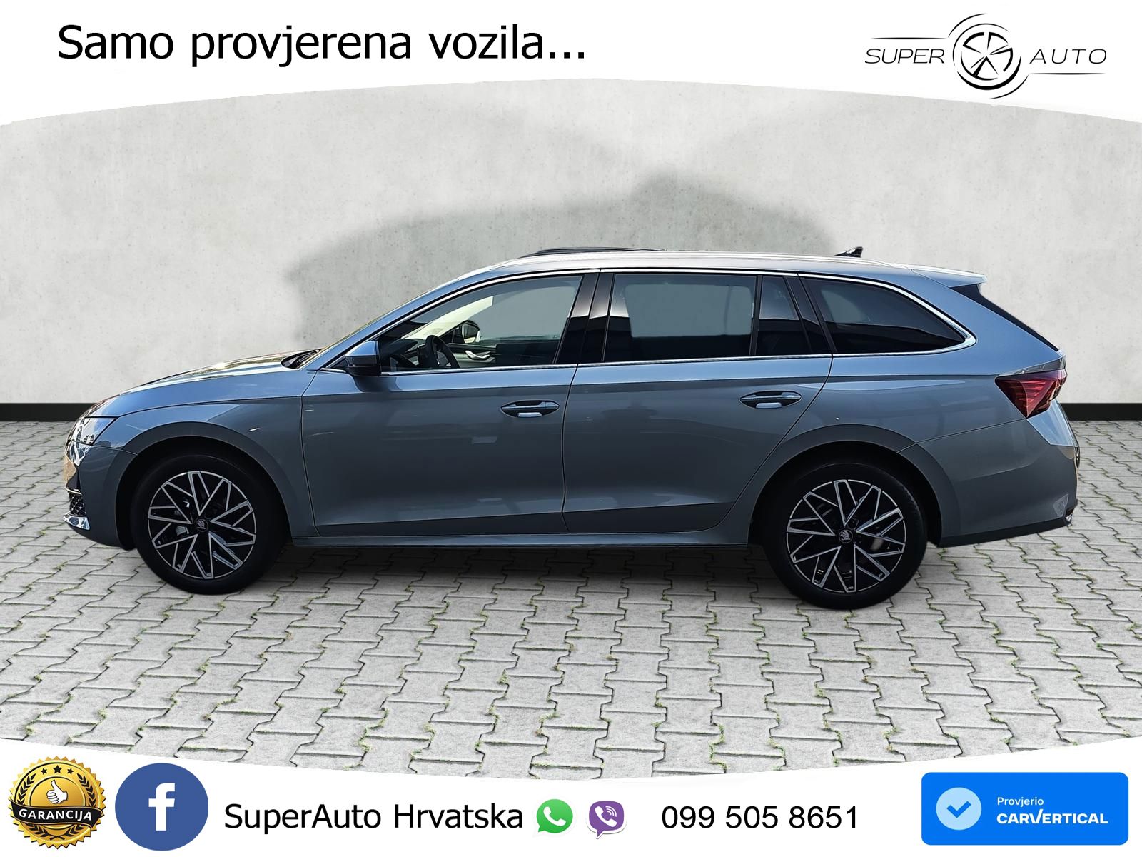 Škoda Octavia Combi 2.0 TDI (150 KS) DSG Selection LED+GR SJED+ACC