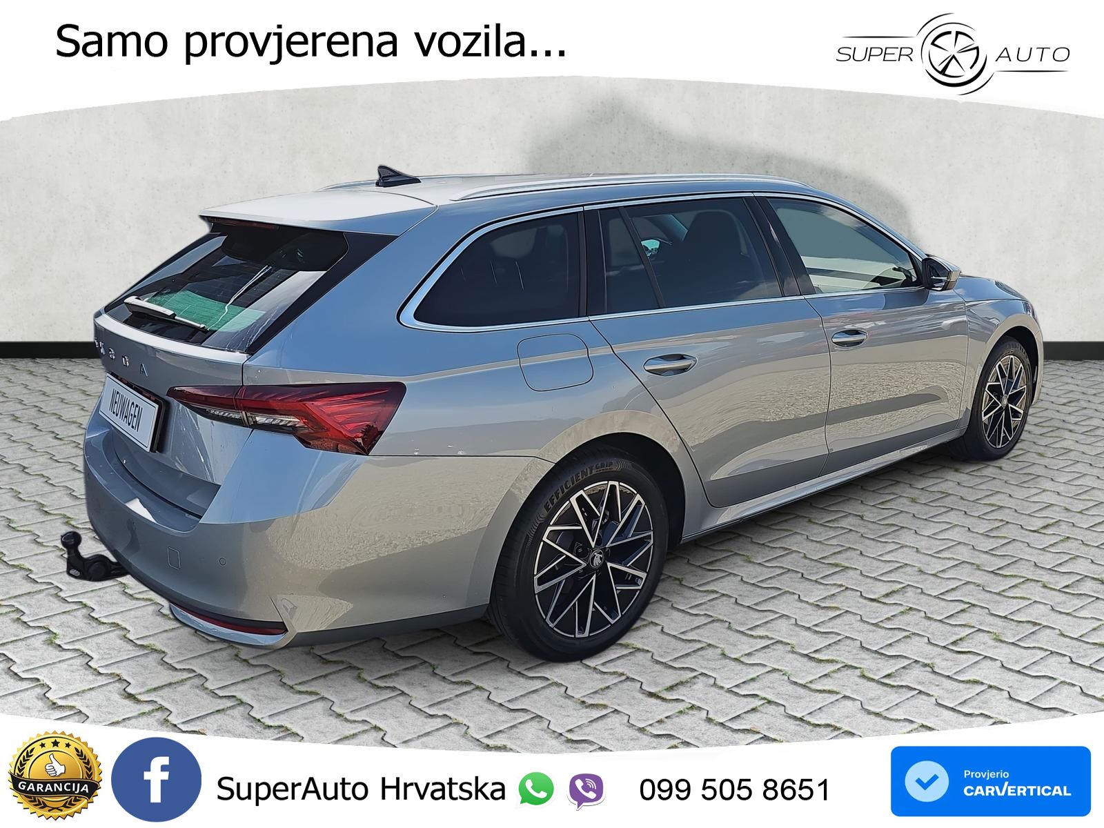 Škoda Octavia Combi 2.0 TDI (150 KS) DSG Selection LED+GR SJED+ACC