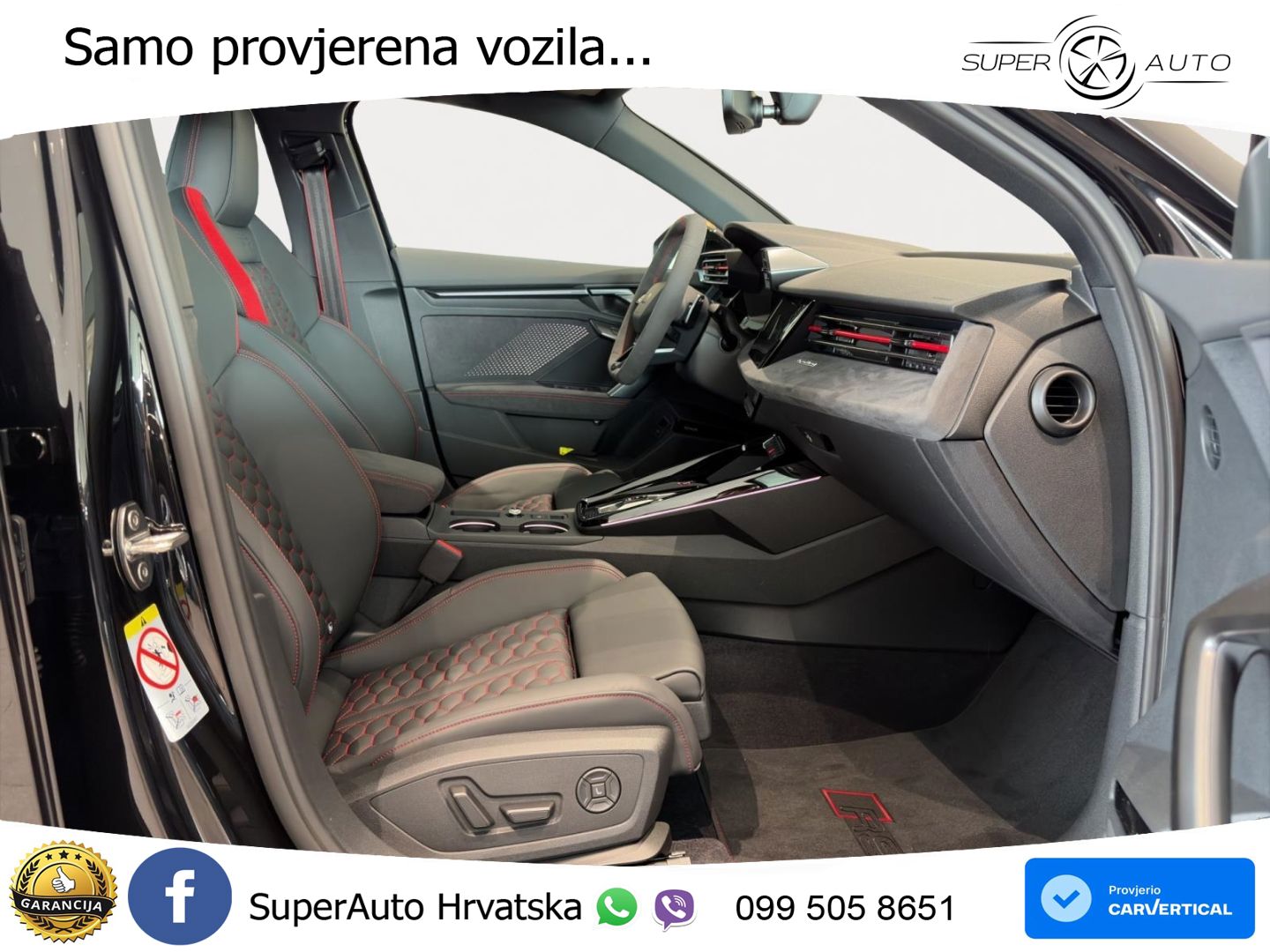 Audi RS3 Sedan 2.5 TFSI (400 KS) quattro S tronic LED+GR SJED+ACC