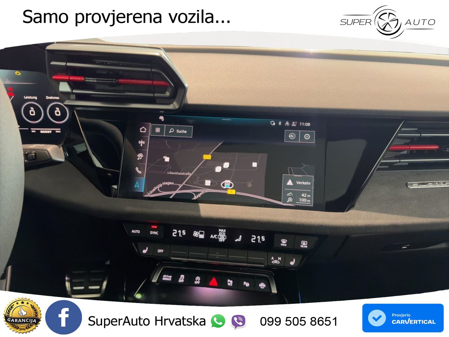 Audi RS3 Sedan 2.5 TFSI (400 KS) quattro S tronic LED+GR SJED+ACC