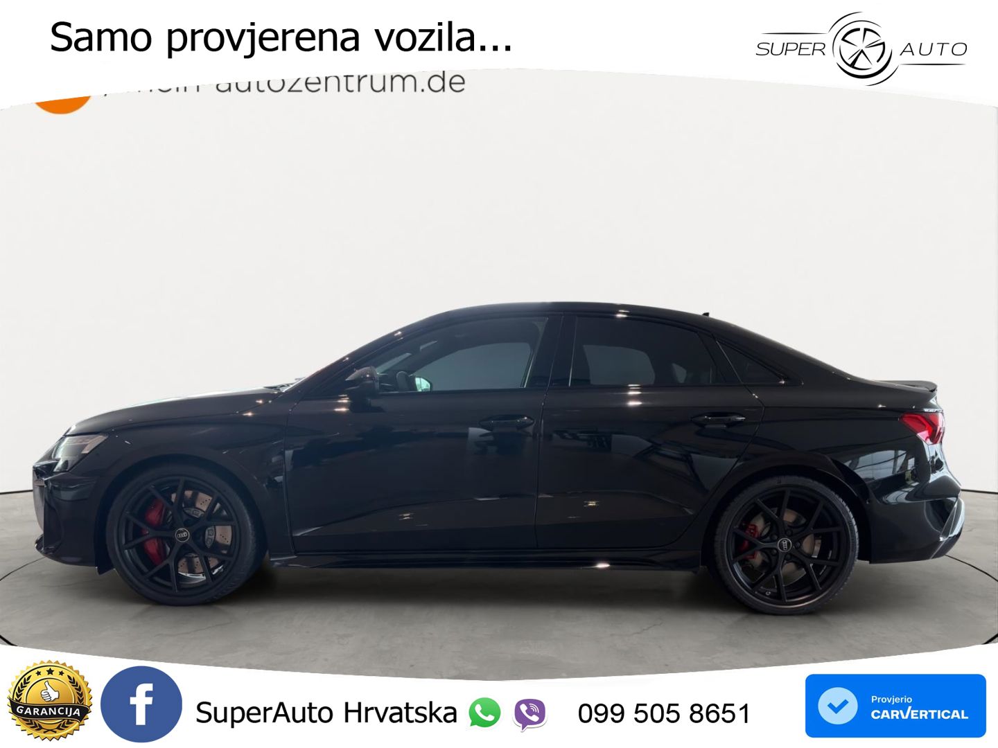 Audi RS3 Sedan 2.5 TFSI (400 KS) quattro S tronic LED+GR SJED+ACC