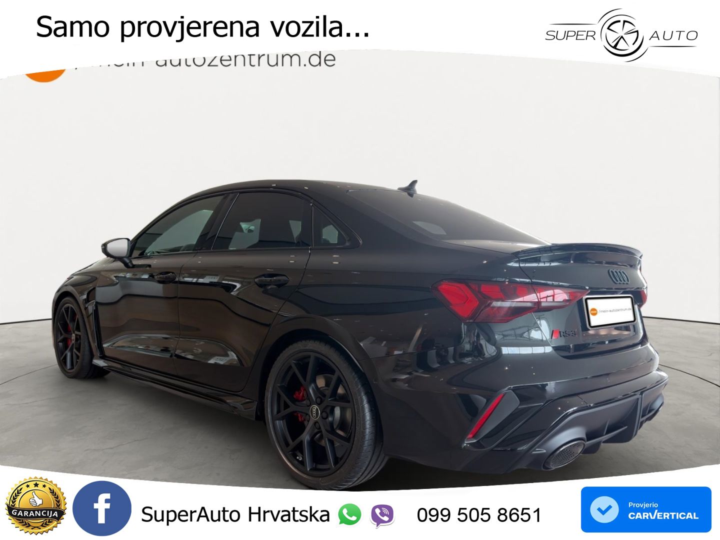 Audi RS3 Sedan 2.5 TFSI (400 KS) quattro S tronic LED+GR SJED+ACC