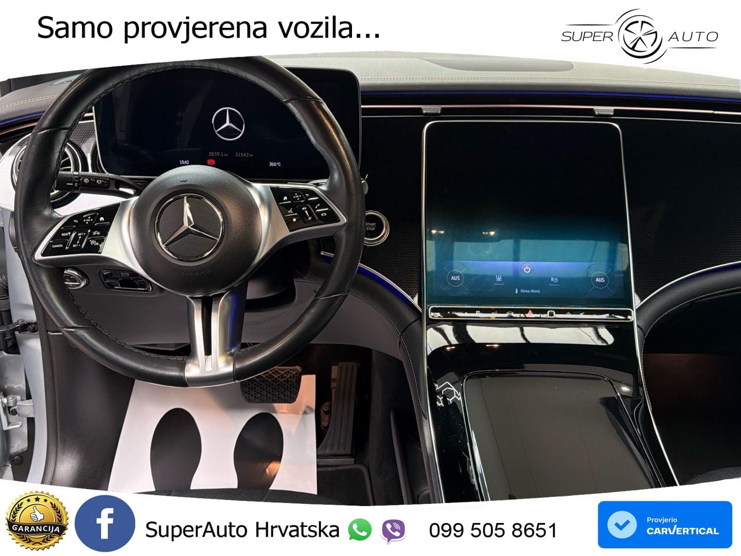 Mercedes EQE SUV 300 98 kWh (245 KS) ACC+GR SJED+360+PANO
