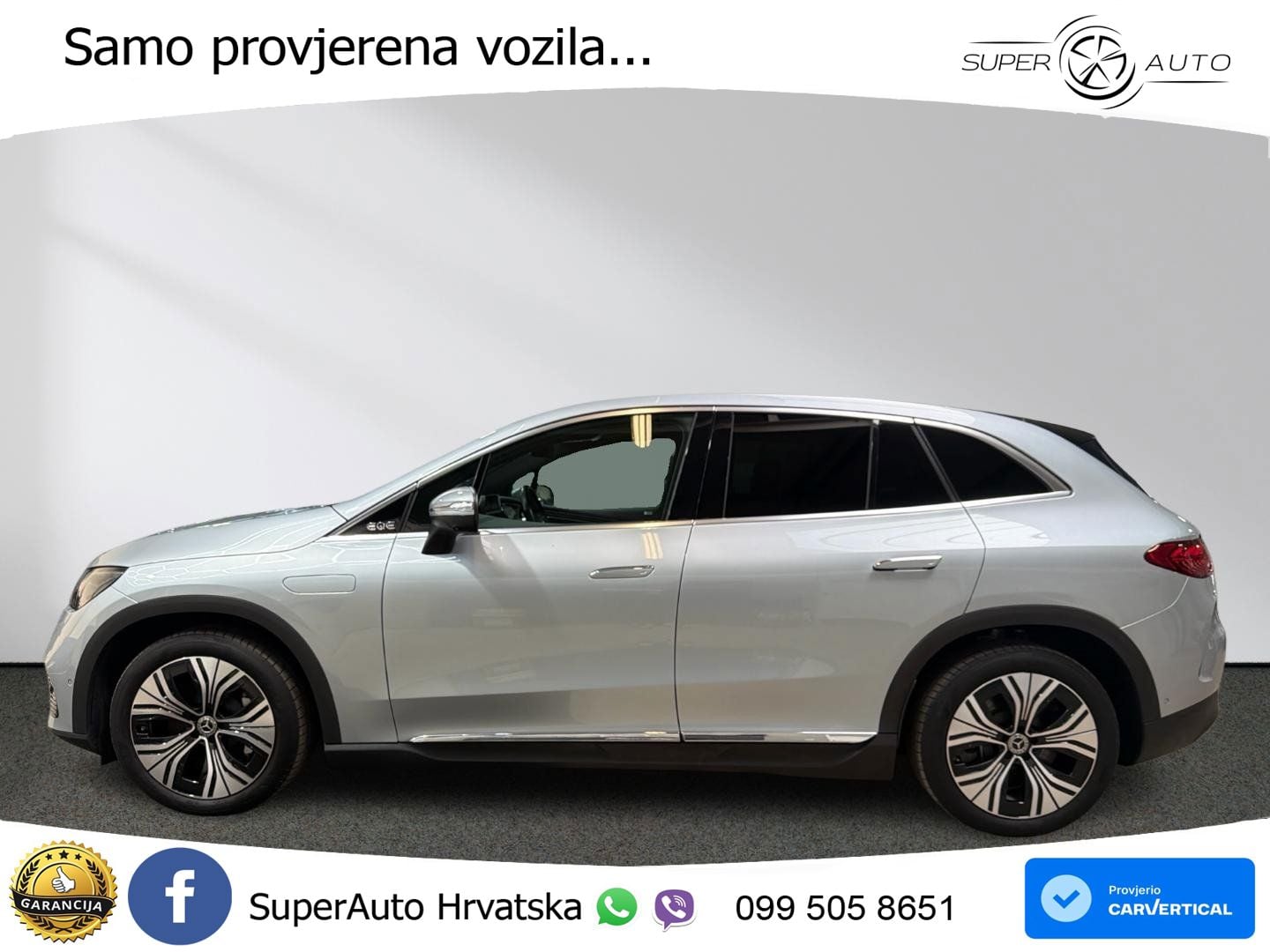 Mercedes EQE SUV 300 98 kWh (245 KS) ACC+GR SJED+360+PANO