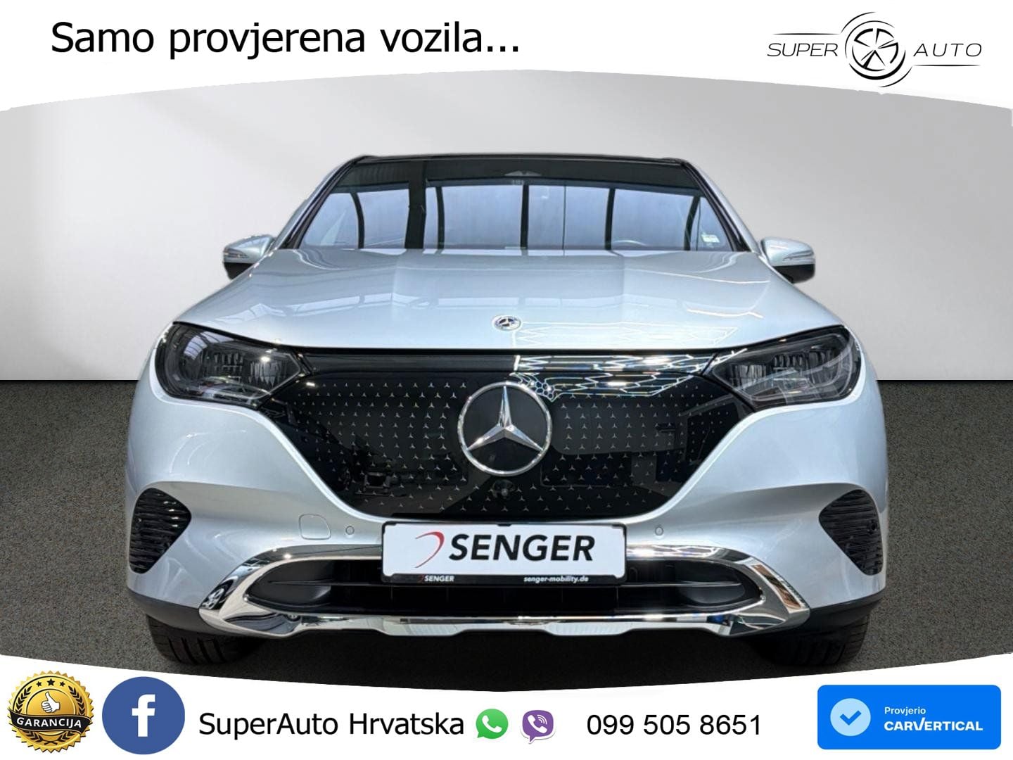 Mercedes EQE SUV 300 98 kWh (245 KS) ACC+GR SJED+360+PANO