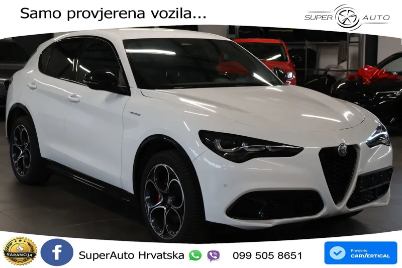 Alfa Romeo Stelvio 2.2 MultiJet II (210 KS) Q4 Automatic MATRIX+GR SJED+KAM