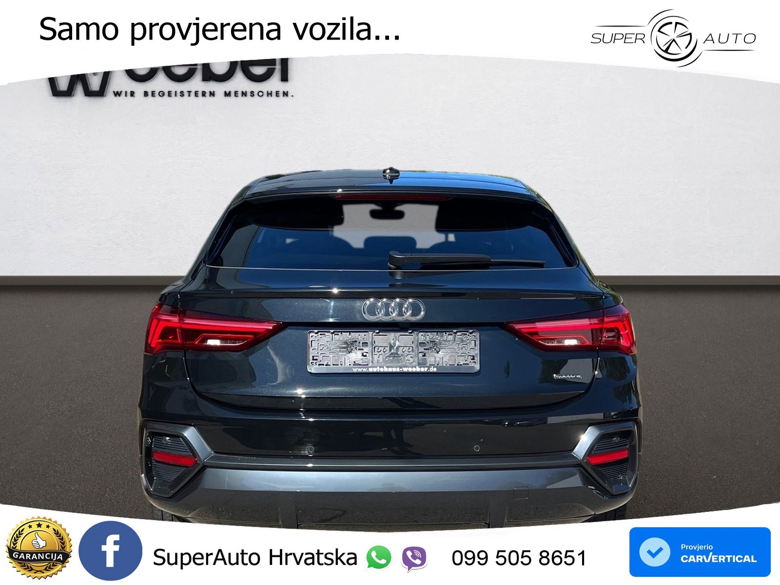 Audi Q3 II Sportback 40 TFSI (190 KS) quattro S tronic