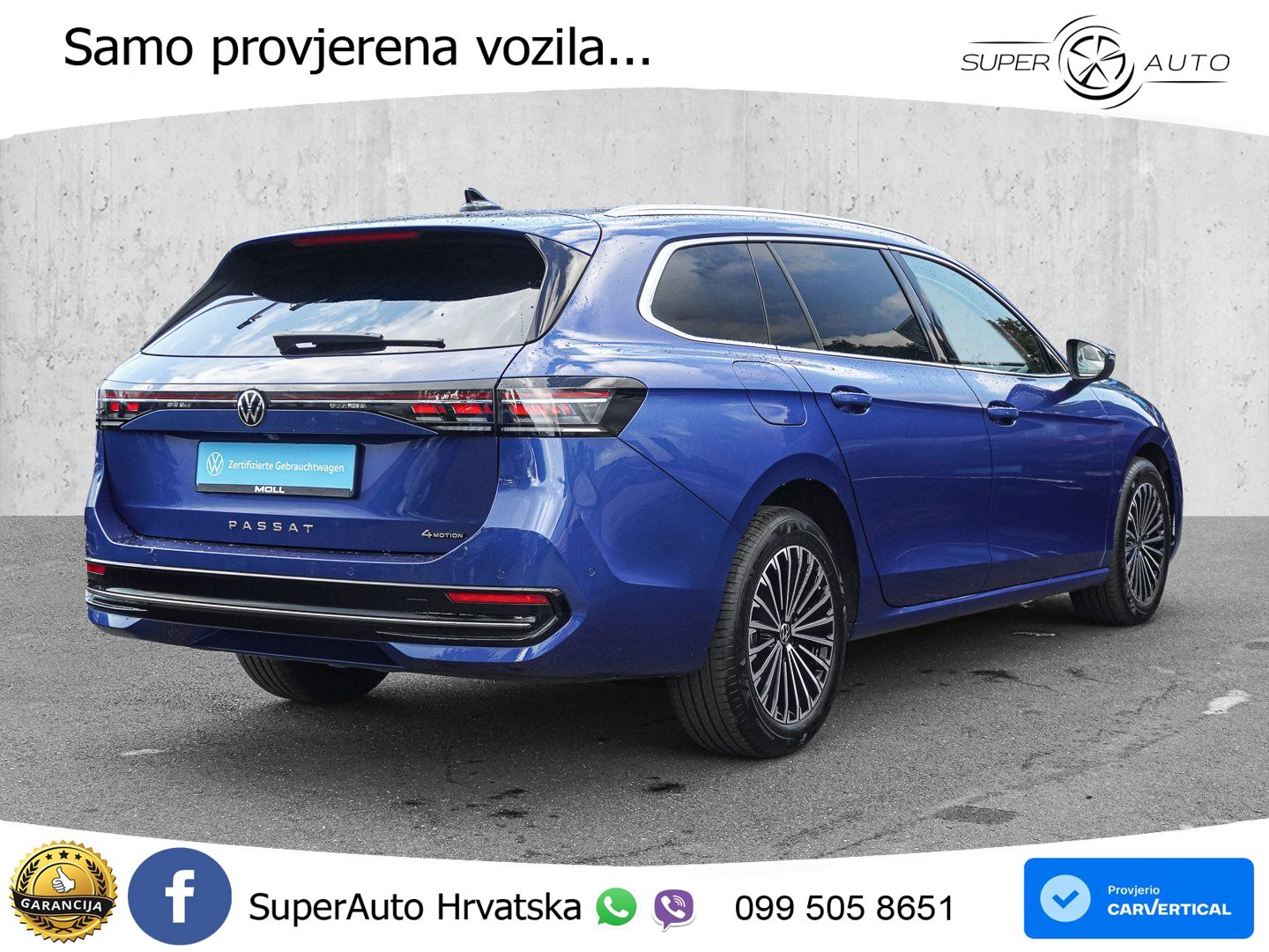 Volkswagen Passat Variant 2.0 TDI (193 KS) 4MOTION DSG Elegance LED+GR SJED+ACC