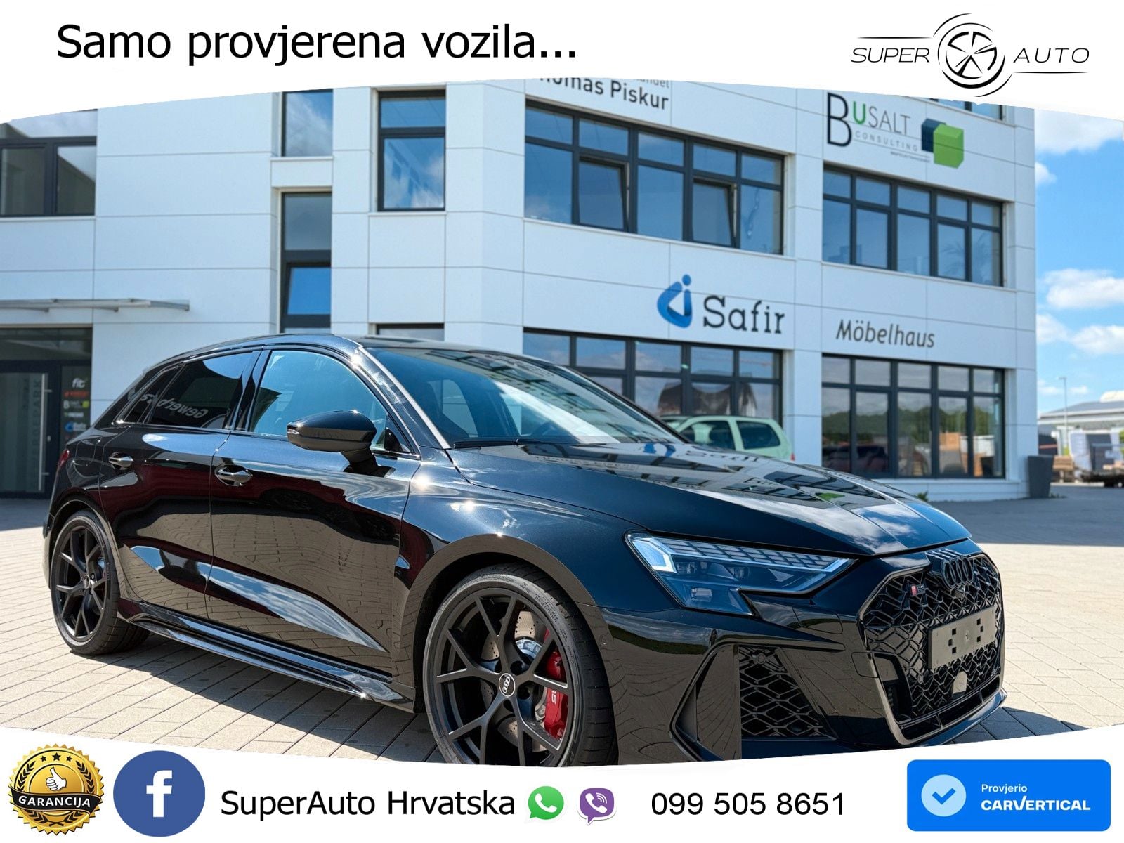 Audi RS3 Sedan 2.5 TFSI (400 KS) quattro S tronic LED+GR SJED+ACC