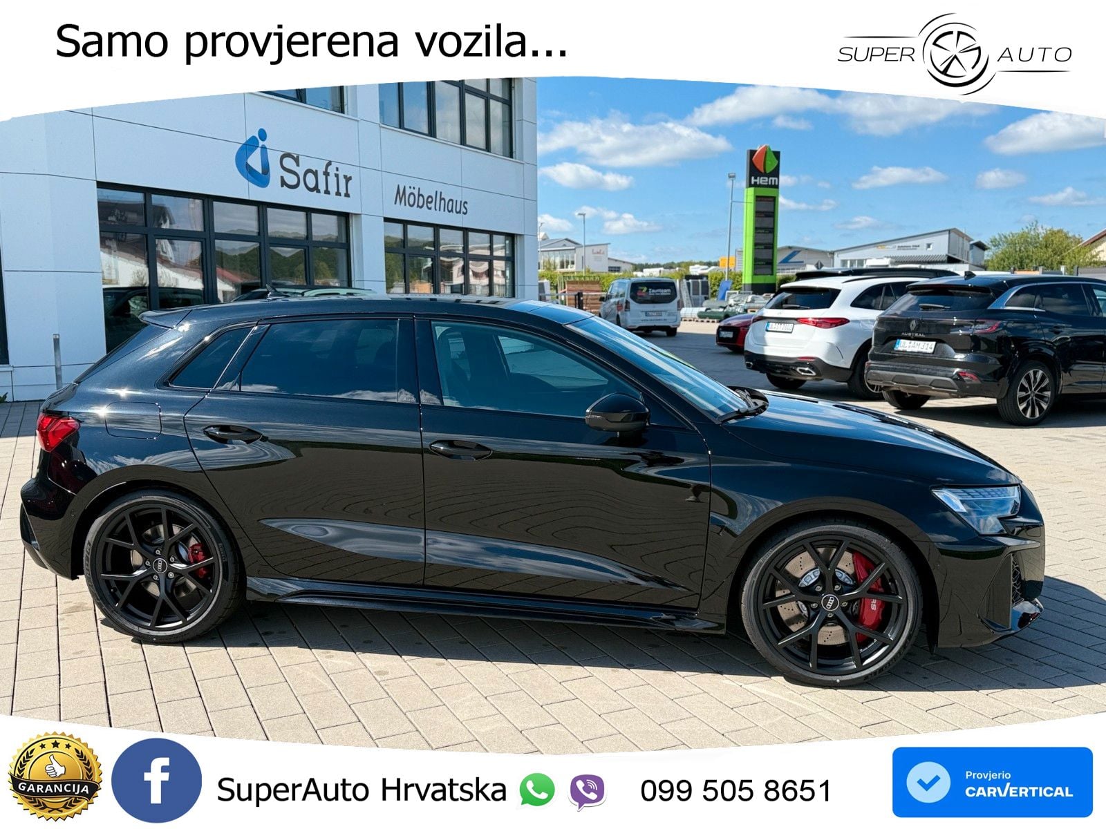 Audi RS3 Sedan 2.5 TFSI (400 KS) quattro S tronic LED+GR SJED+ACC