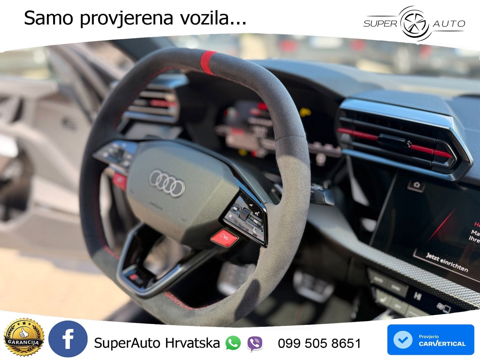 Audi RS3 Sedan 2.5 TFSI (400 KS) quattro S tronic LED+GR SJED+ACC