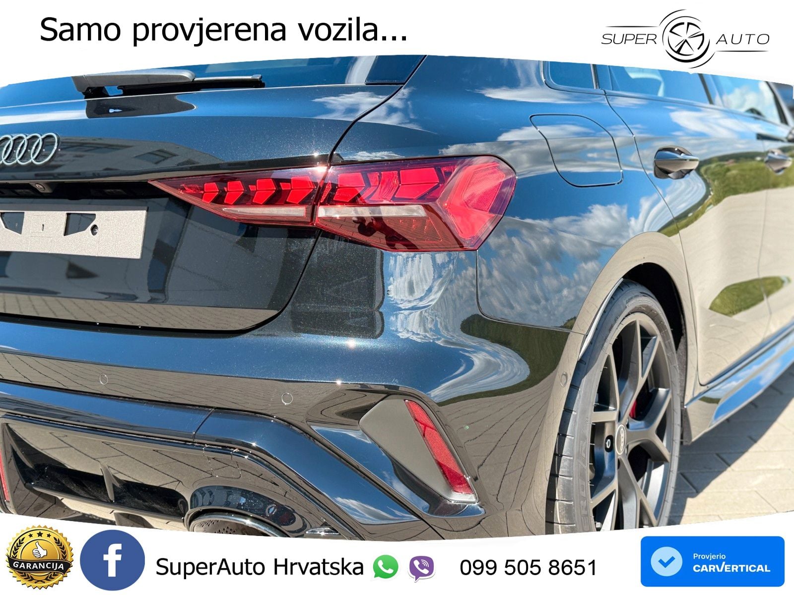 Audi RS3 Sedan 2.5 TFSI (400 KS) quattro S tronic LED+GR SJED+ACC