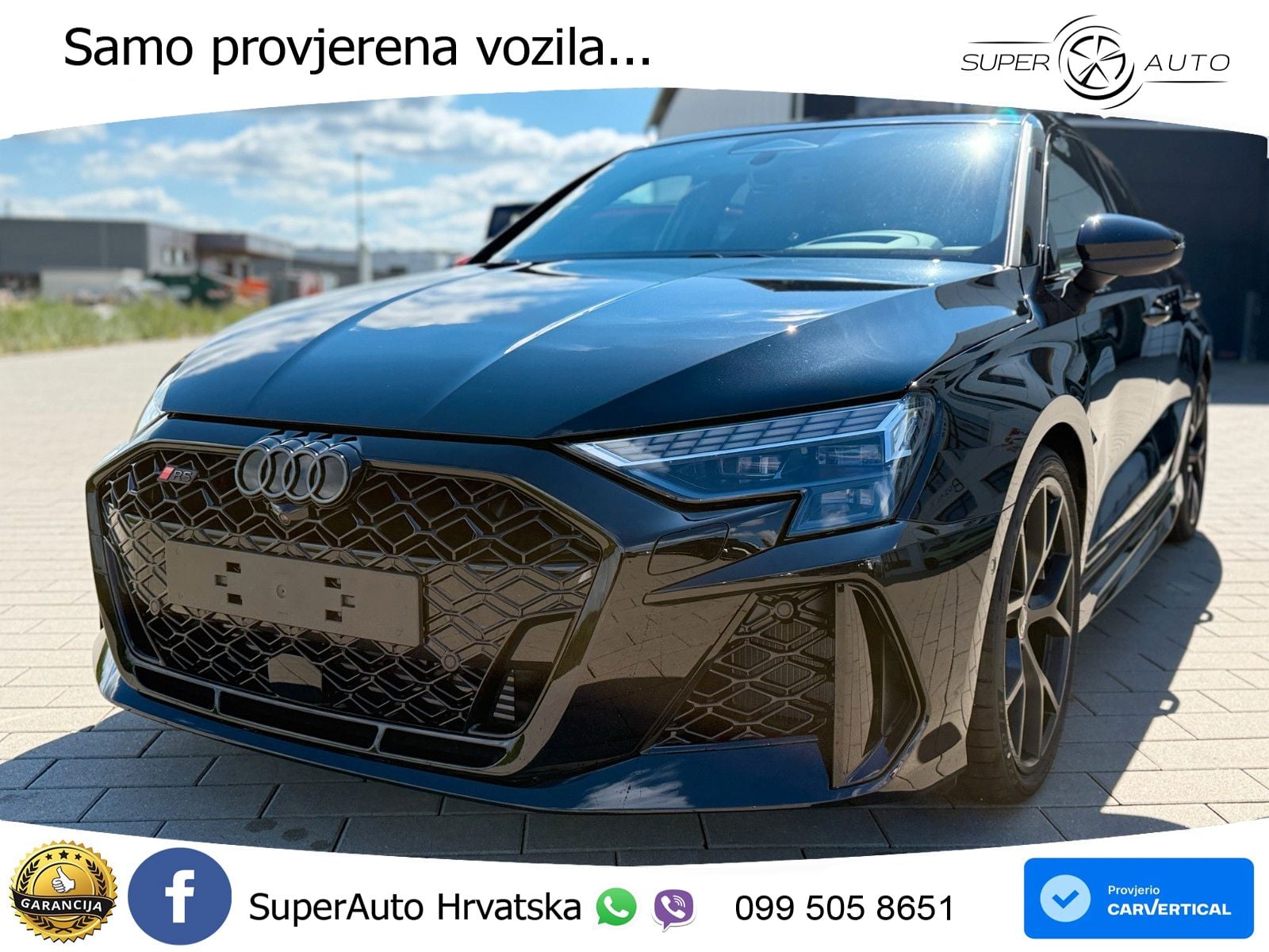 Audi RS3 Sedan 2.5 TFSI (400 KS) quattro S tronic LED+GR SJED+ACC